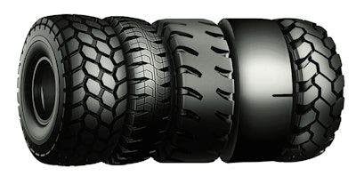 Bridgestone Americas introduced five new off-road tires during CONEXPO-CON/AGG 2011.