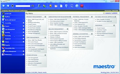 Advanced, next-generation estimating, project management and financial accounting software solution for construction industry