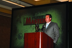 Mike Munson speaks about the Austin Way Initiative after accepting his Fleet Masters Award.