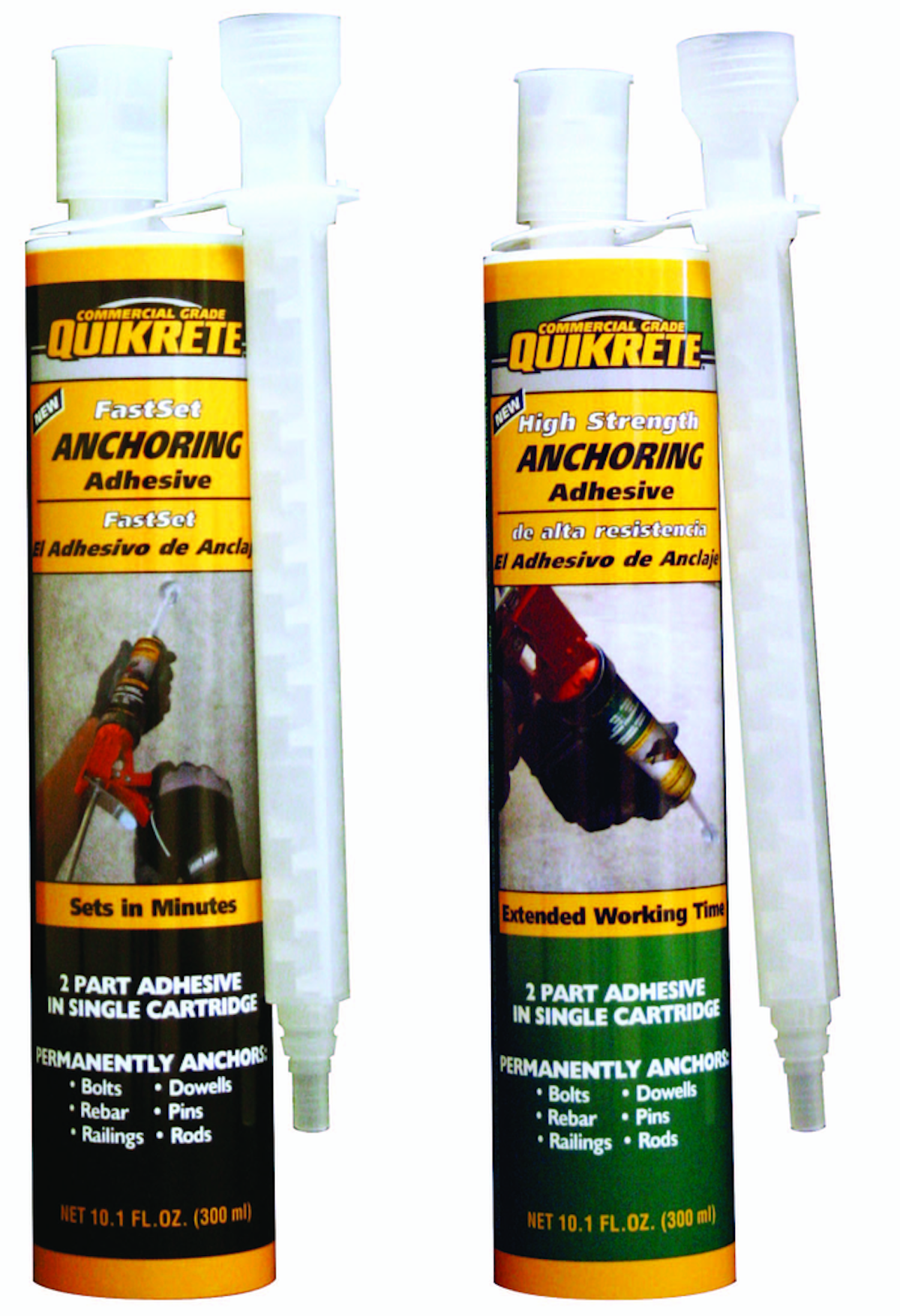 Anchoring Adhesives From The QUIKRETE Companies For Construction Pros