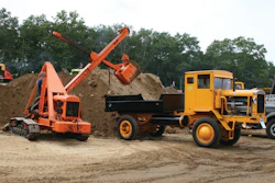 HCEA members at the association's 2010 expo moving earth.