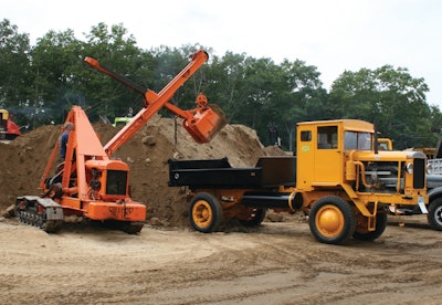 HCEA members at the association's 2010 expo moving earth.