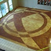 Kenny Patillo has completed many unique projects, including this abstract mural at the Christ for the Nations Institute in Dallas, Texas.