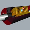 Small amounts of DEF are sprayed into the exhaust upstream of the SCR catalyst. This generates a chemical reaction that breaks the exhaust (NOx) down into nitrogen and water vapor. (Illustration provided by Cummins Inc.)