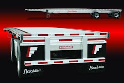 Fontaine Revolution 52 aluminum flat-deck trailer