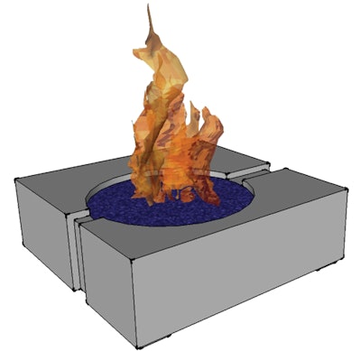 Crater Fire Pit Design 10308521