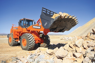 Doosan Rock Bucket 10304017