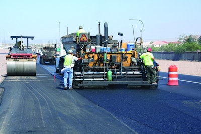 The true cost savings associated with rubberized asphalt come from the long life cycle, decreased maintenance, and use of less material. In most cases due to the flexibility and strength of rubberized asphalt, only half of the material is required when compared to regular asphalt concrete.