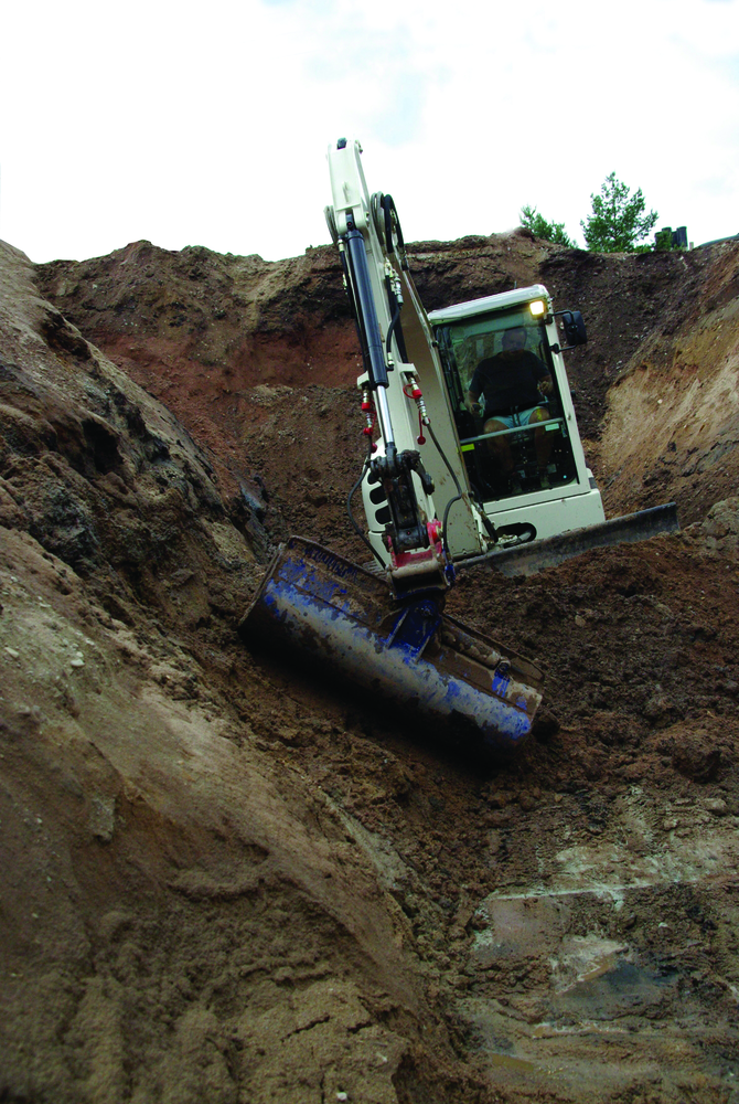 terex rc excavator