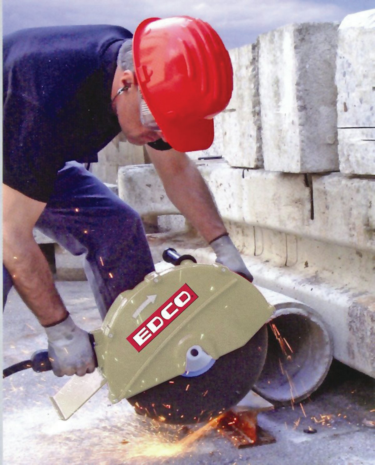 Edco electric concrete saw cheap
