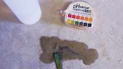 A simple PH test kit can tell contractor if a slab is a good candidate for a polish, or a poor candidate for other flooring options.