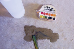 A simple PH test kit can tell contractor if a slab is a good candidate for a polish, or a poor candidate for other flooring options.