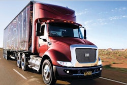 The Cat CT630 is the larger of the two trucks to be marketed outside North America by NC2, the Cat/Navistar joint venture that now becomes a Navistar subsidiary.