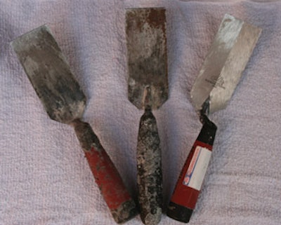 When it comes to decorative work, Bill Orenzow?s favorite tool is the square-headed margin trowel, but his most important tools are his hands.