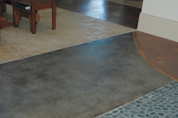 The St. Thérèse of Carmel church in San Diego is a recent example of T.B. Penick & Sons venture into the design/build market. A variety of decorative concrete finishes are featured inside and outside the church.