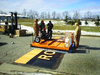 Infrared equipment can allow contractors to work in less-than-ideal conditions. For example, a contractor can install thermoplastics in wet or cold weather.