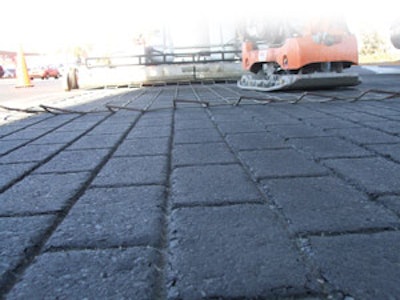 Stamped asphalt can help increase property values for both residential and commerical customers, says Greg Larson of Thermotrack.