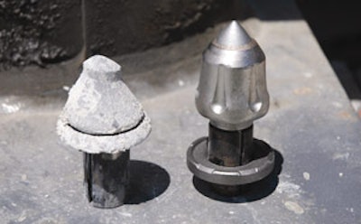 The teeth of the cutting drum will wear naturally, but uneven wear or ignoring tooth replacement can cause further damage to the unit and even the milling job.