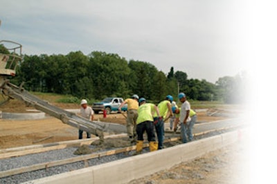 Engelman Construction offers a wide range of concrete services. About 50 percent of the company's sales comes from tilt-up and flatwork, 25 percent from commercial foundations, 15 percent from sitework, and 10 percent from decorative jobs.