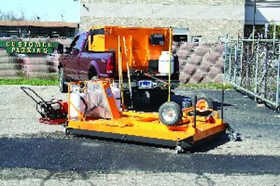 Whether doing infrared or full-depth patching, a contractor needs to outfit his patching crew with the right tools and equipment. This includes hand tools all the way up to the equipment used to haul the asphalt mix.
