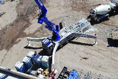 Outriggers should be set up on a large enough area to prevent tip overs. Before setting outriggers make sure there are no hidden voids or debris in the surrounding area.