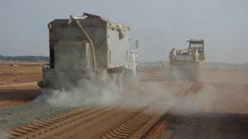 As soon as the water hits the ground, the clock starts to run. Compaction must begin within an hour of when water is applied.