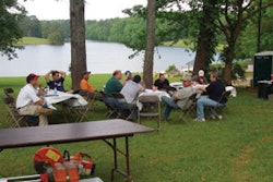 The jobsite, with all its distractions and demands, isn't always the best place to talk shop. Get your peers together in a relaxed environment to discuss the business and marketing sides of your company.
