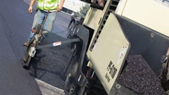 The screed operator knows the intricacies of the paving operation, and the work doesn't start until he says 'go.' But once he gives the okay, the paver operator takes control, and it's his job to make sure the work is ongoing at a pace that is as efficient and productive as possible.
