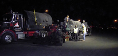 Jake Sikes has come a long way from sealcoating driveways out of the back of a borrowed car to last summer's 2.7 million-sq.-ft. sealcoating job for Union Pacific Railroad.