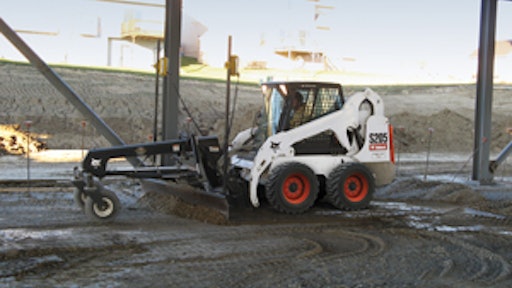 Contractors have several options available when choosing a laser-guided grading system, including those compatible with a skid-steer loader attachment.