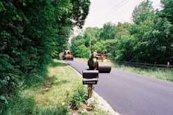 Triangle Asphalt Paving has been checking its own densities since 1992 - even on commercial work. 'We don't always give the property managers the results but the results are there if they want it or if we need it,' says John Day. 'Most of the commercial work we do there's a test truck right on site anyway; we core ourselves.'