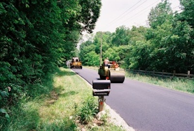 Triangle Asphalt Paving has been checking its own densities since 1992 - even on commercial work. 'We don't always give the property managers the results but the results are there if they want it or if we need it,' says John Day. 'Most of the commercial work we do there's a test truck right on site anyway; we core ourselves.'