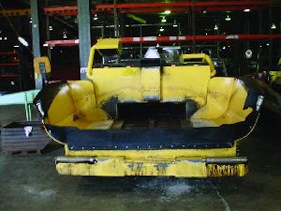 'On the commercial side where you don't have the ability to make long, straight pulls, where the pulls are short and the areas are tight, the larger the hopper the better,' says John Hood, Bomag America.