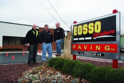 Tom Eosso (right) says he's the one with the business mind, while Anthony (left) and Gary (center) are experts in the field.