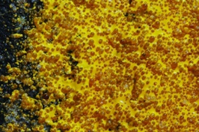 Embedded glass beads in pavement markings offer increased safety by increasing the retro-reflectivity of the marking, making it more visible to the viewer.