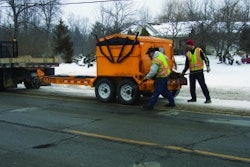 In cold weather states there's a huge profit potential not only during the winter but early in the season as well before plants open up. Schwartz says the extra work a contractor can do in the winter helps keep key employees around during the offseason. 'This piece of equipment carries its own weight,' he says.