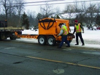 In cold weather states there's a huge profit potential not only during the winter but early in the season as well before plants open up. Schwartz says the extra work a contractor can do in the winter helps keep key employees around during the offseason. 'This piece of equipment carries its own weight,' he says.