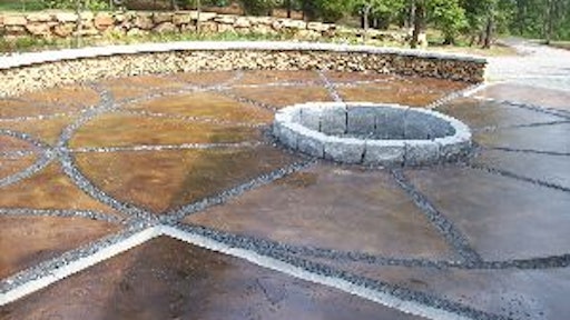 The overall feeling was to have a natural, meadow like, traditional surrounding to a barn that will be used in a non-traditional way as a lodge and entertaining space.