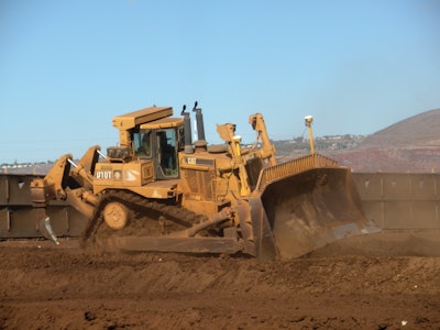 Delta Construction used Trimble's SPS930 Universal Total Station to guide the machines to achieve the fine grade they want.