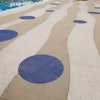 The makeup of the concrete and external environmental factors can impact a stain's ability to react with or penetrate into the concrete.