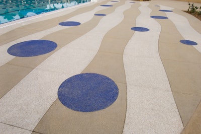 The makeup of the concrete and external environmental factors can impact a stain's ability to react with or penetrate into the concrete.