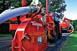 Slimlines Trenching purchased a Ditch Witch RT45 with MT12 microtrencher attachment (such as the one shown) specifically to install 17,000 ft. of fiber optic line through downtown George Town.