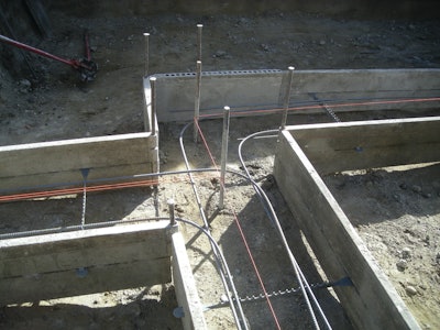 Alternative Green Concrete Forms and Concrete Footings | For