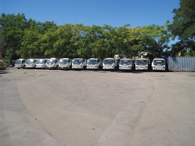 Millennium Maintenance & Power Sweeping has 25 Elgin and Nite-Hawk sweepers in its fleet. Some of these sweepers are hydraulically driven or powered by bio-diesel.