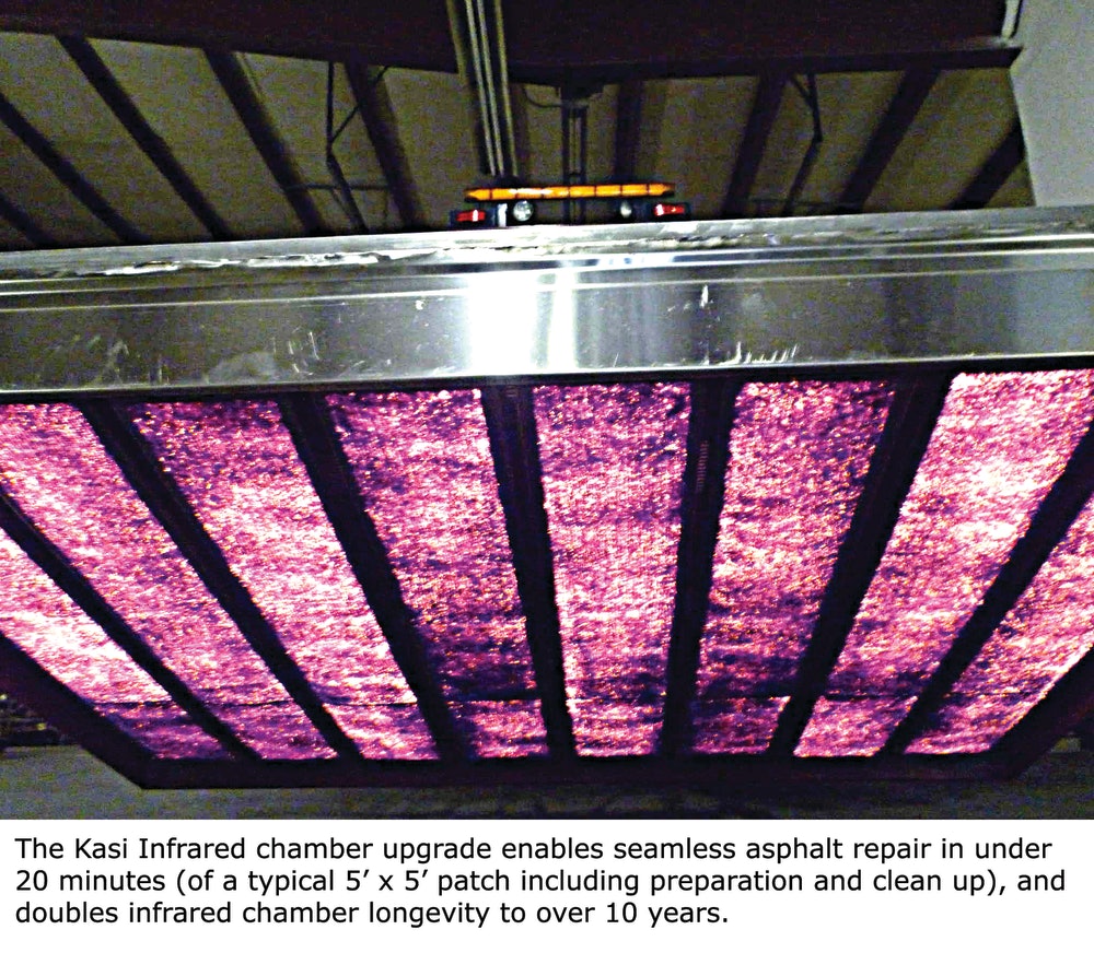 Infrared Asphalt Repair  Seamless Asphalt Repair