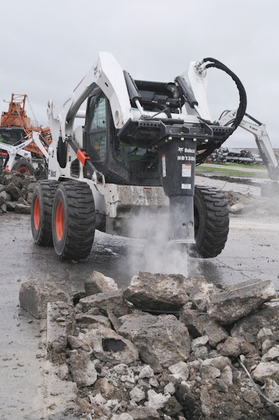 The latest skid steers feature proportional hydraulics that allow for infinitely adjustable flow to attachments, resulting in more precise control for the operator.