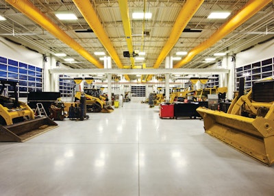 Designing, or re-designing, a facility or layout that allows an increase in the use of natural lighting has also been used by Cat dealers as a successful strategy to reduce energy consumption.
