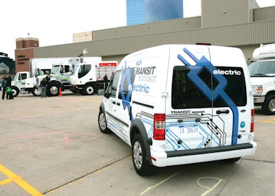 The Green Truck Ride-and-Drive gives attendees the opportunity to drive (or ride in) cutting-edge work trucks that showcase the latest alternative fuel operations.