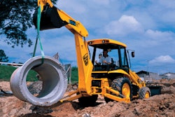 A properly serviced machine will be less likely to experience component failure during lifting operations. For backhoe-loaders, this includes checking tire pressure and condition on a daily basis.