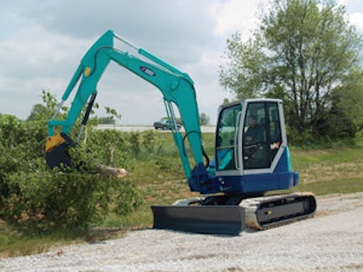 Lift capacity is greatest when operating close to the machine and will decrease as the boom extends.